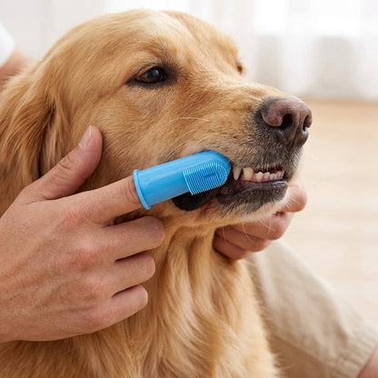 Pet Finger Toothbrush Set – 6 Ultra-Soft Manual Dental Brushes for Dogs & Cats | Paws Palace