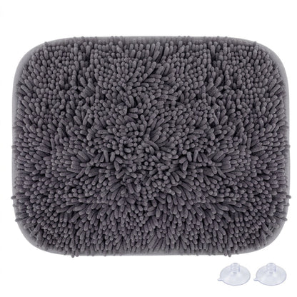 Interactive Dog Snuffle Mat – 17" × 21" Treat-Hiding Puzzle Feeding Mat (Grey) | Paws Palace